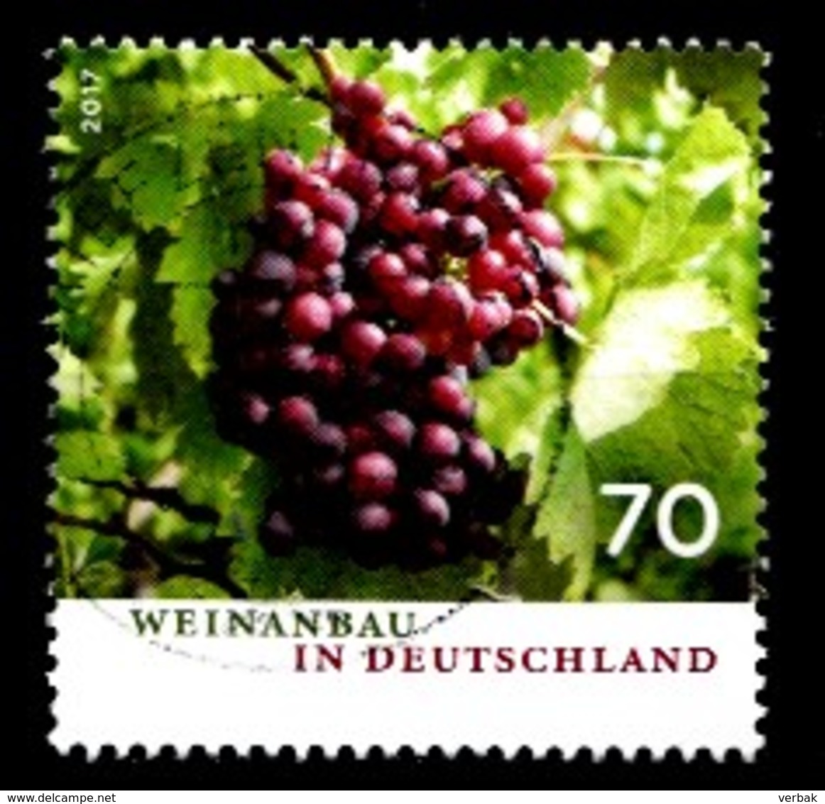 Bund 2017  Mi.nr.:3334 Weinanbau   Gestempelt / Oblitérés / Used - Used Stamps