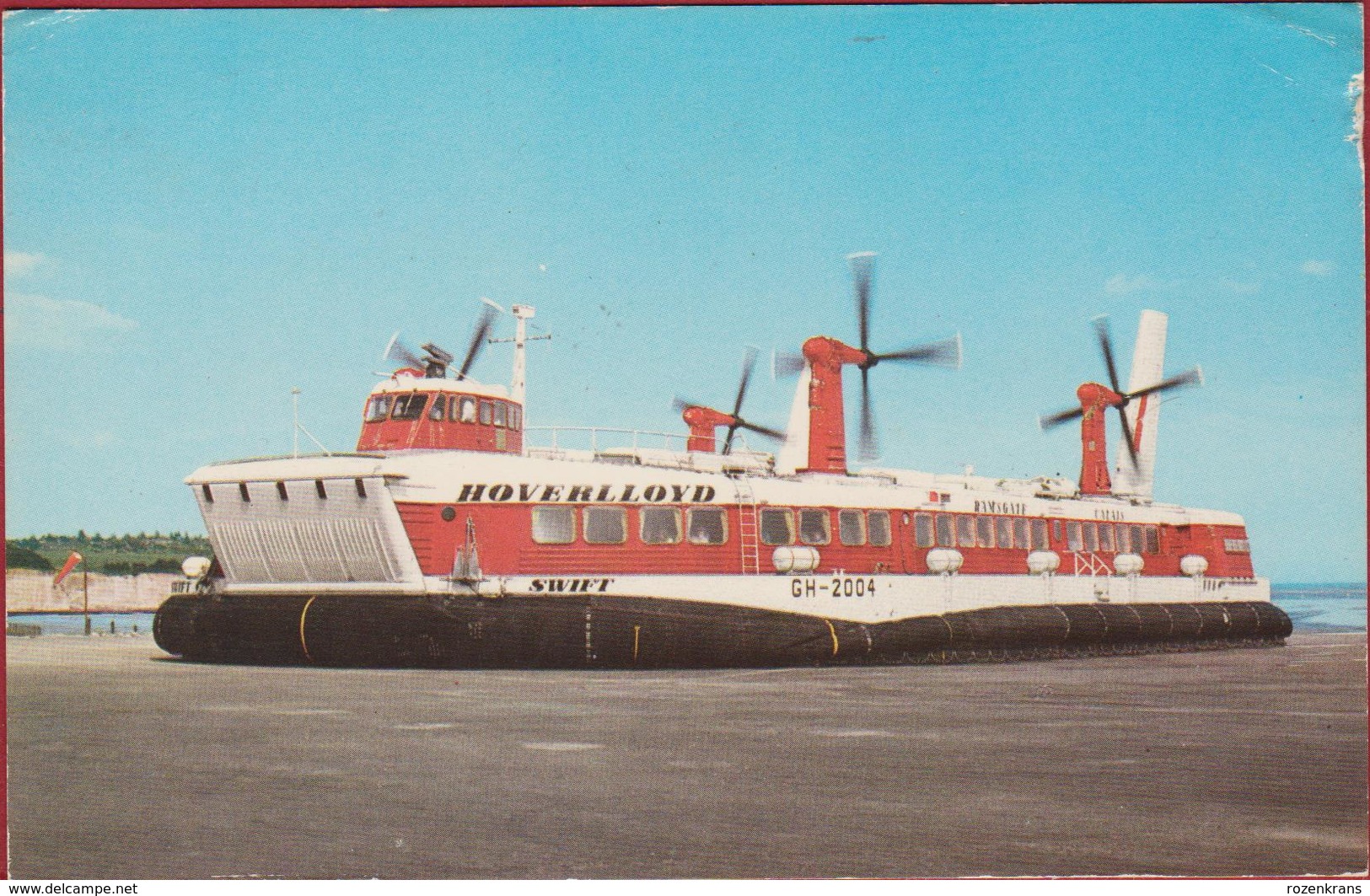 Hovercraft Hoverlloyd Pegwell Bay - Aerodeslizadores