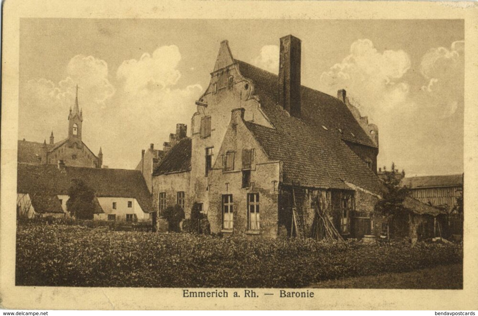 EMMERICH Am Rhein, Baronie (1923) AK - Emmerich