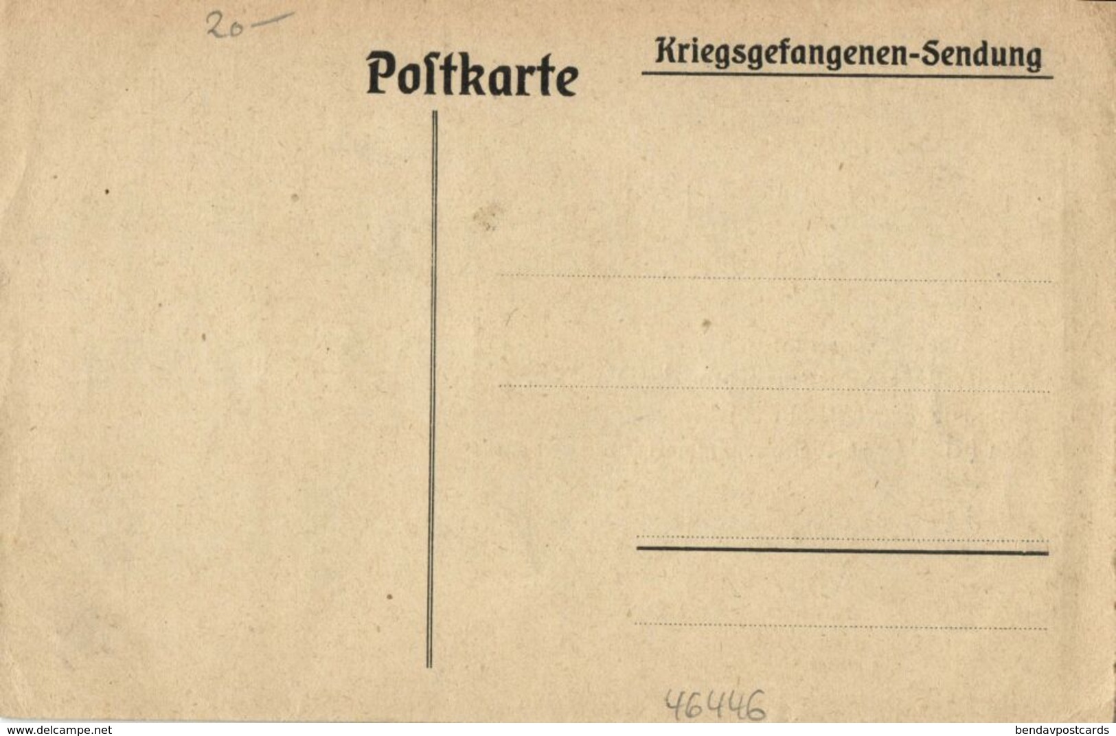 EMMERICH, Panorama (1919) Kriegsgefangenen AK - Emmerich