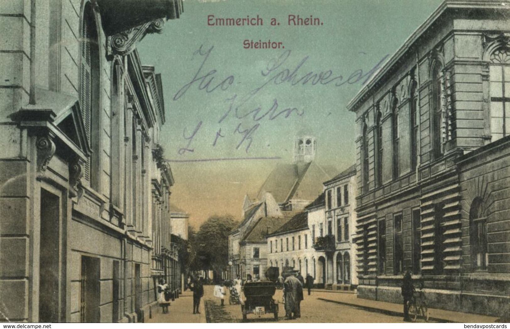 EMMERICH Am Rhein, Steintor (1909) AK - Emmerich