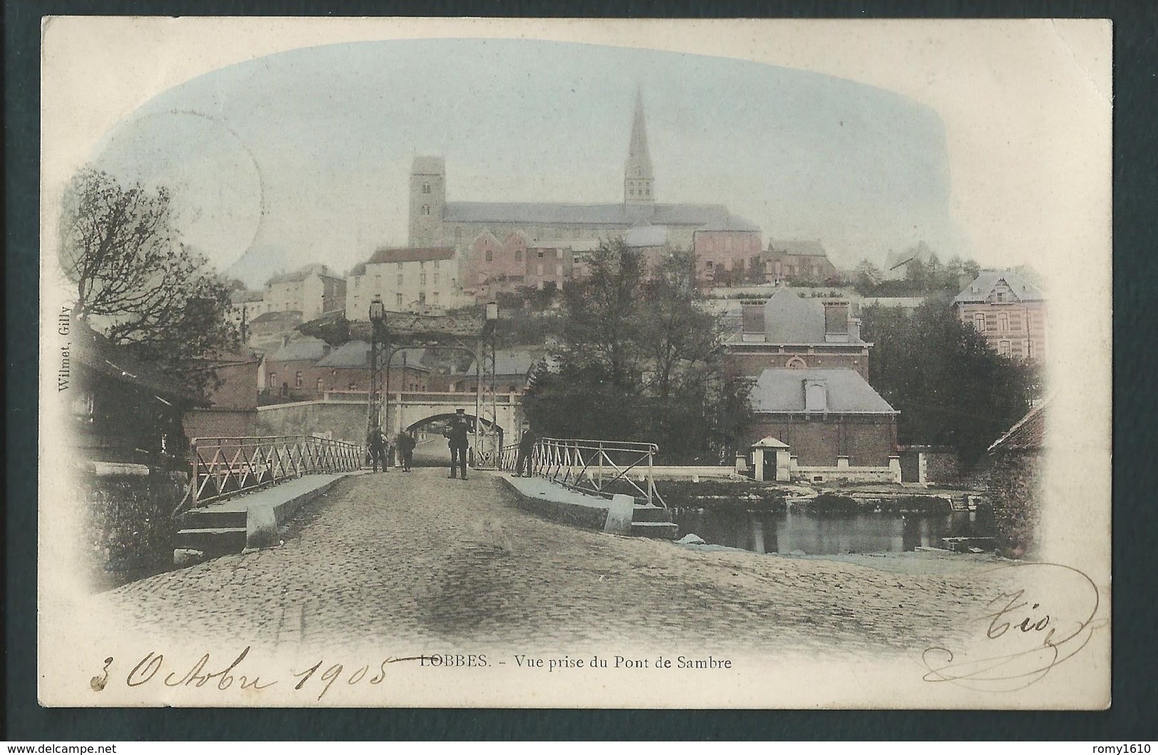 LOBBES. Vue Prise Du Pont De Sambre. 1905 - Lobbes