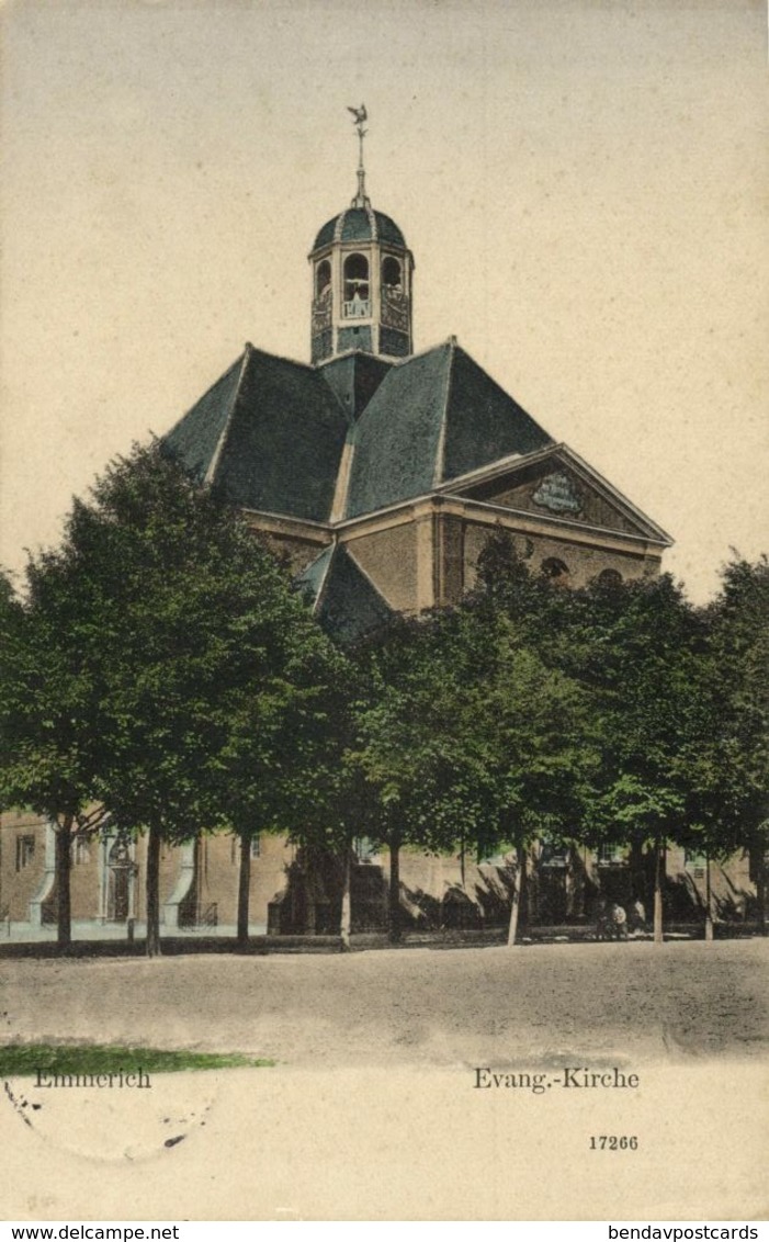EMMERICH Am Rhein, Evang.-Kirche (1914) AK - Emmerich