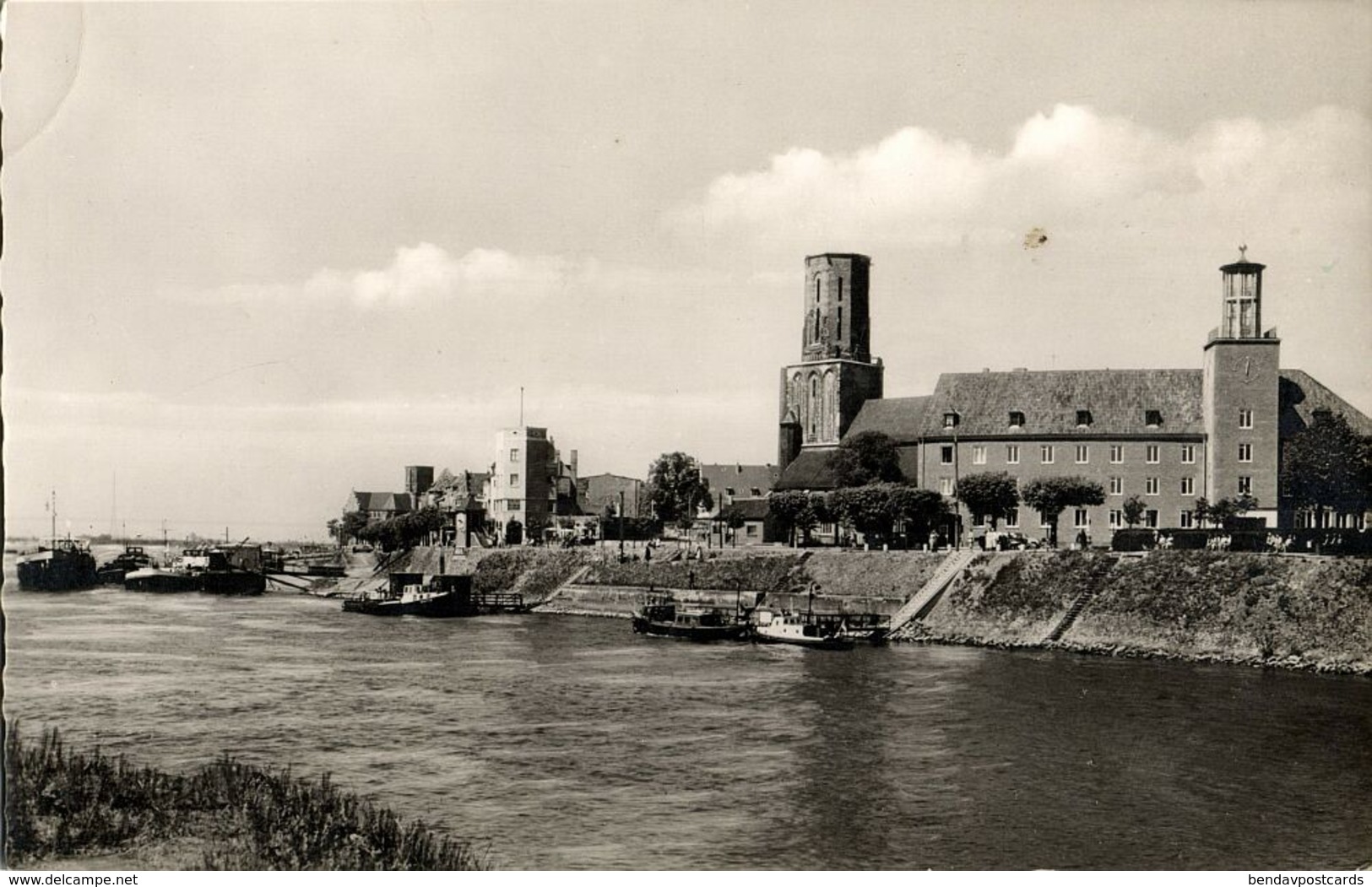 EMMERICH An Rhein, Zollamt Hafen (1950s) AK - Emmerich