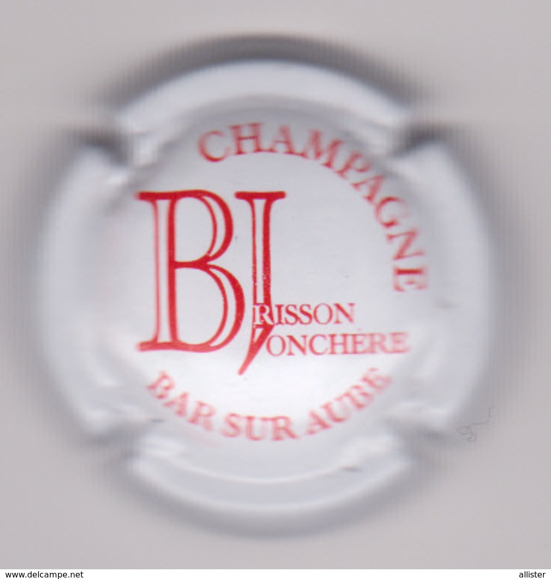 Capsule Champagne BRISSON_JONCHERE ( 20e ; Blanc Et Rouge ) {S38-18} - Other & Unclassified