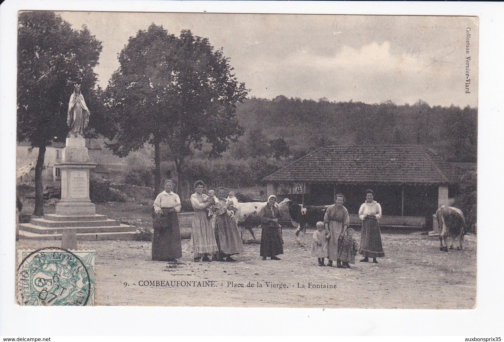 COMBEAUFONTAINE - PLACE DE LA VIERGE - LA FONTAINE - 70 - Other & Unclassified