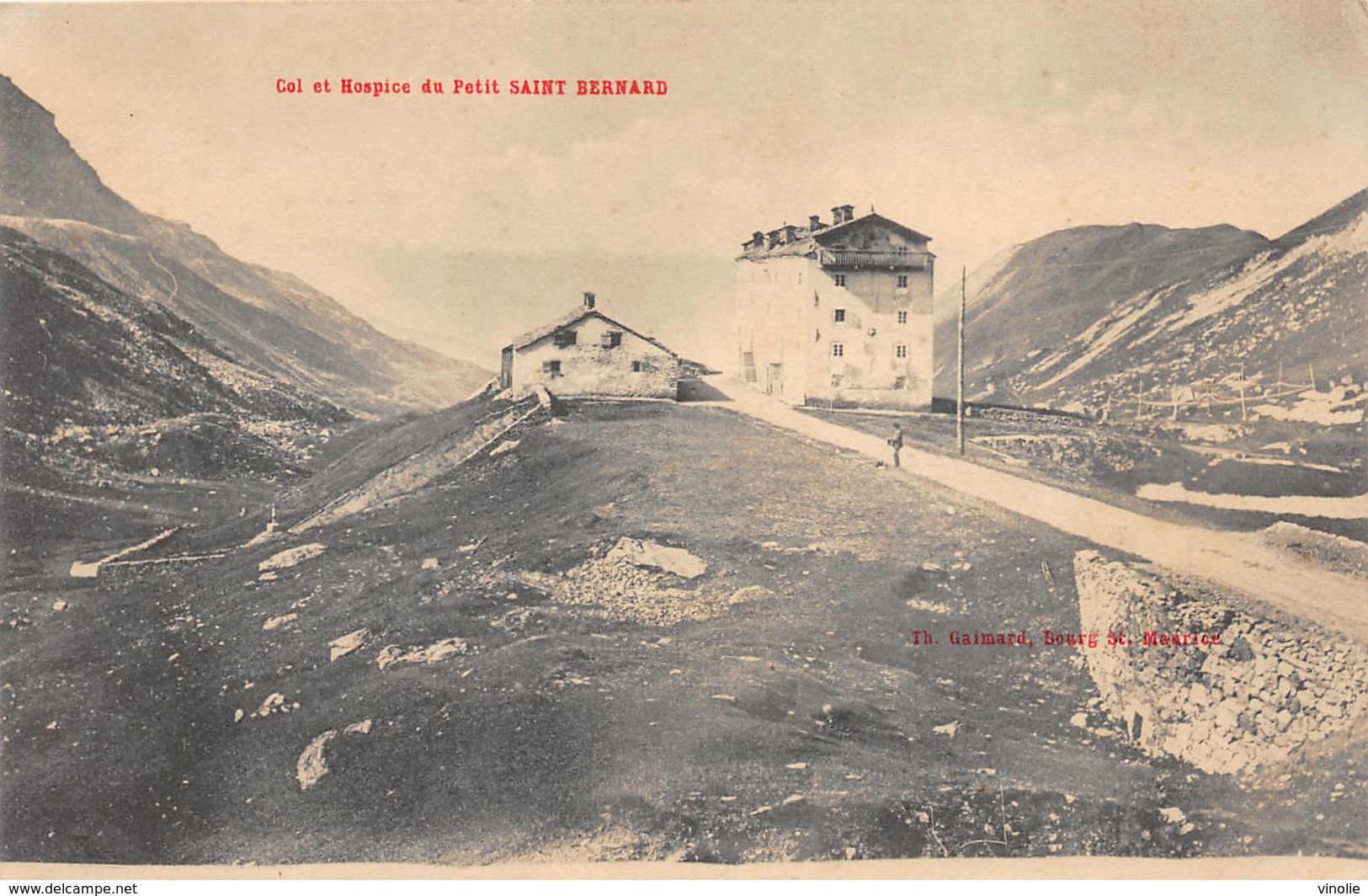 P-jmt2-18-5127 :  COL ET HOSPICE DU PETIT SAINT BERNARD - Autres & Non Classés