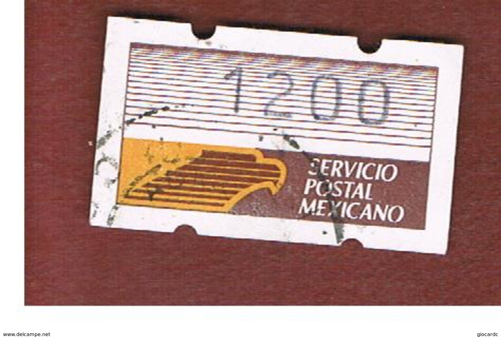 MESSICO (MEXICO) -  ATM  -   EAGLE 1200     -  USED° - Messico