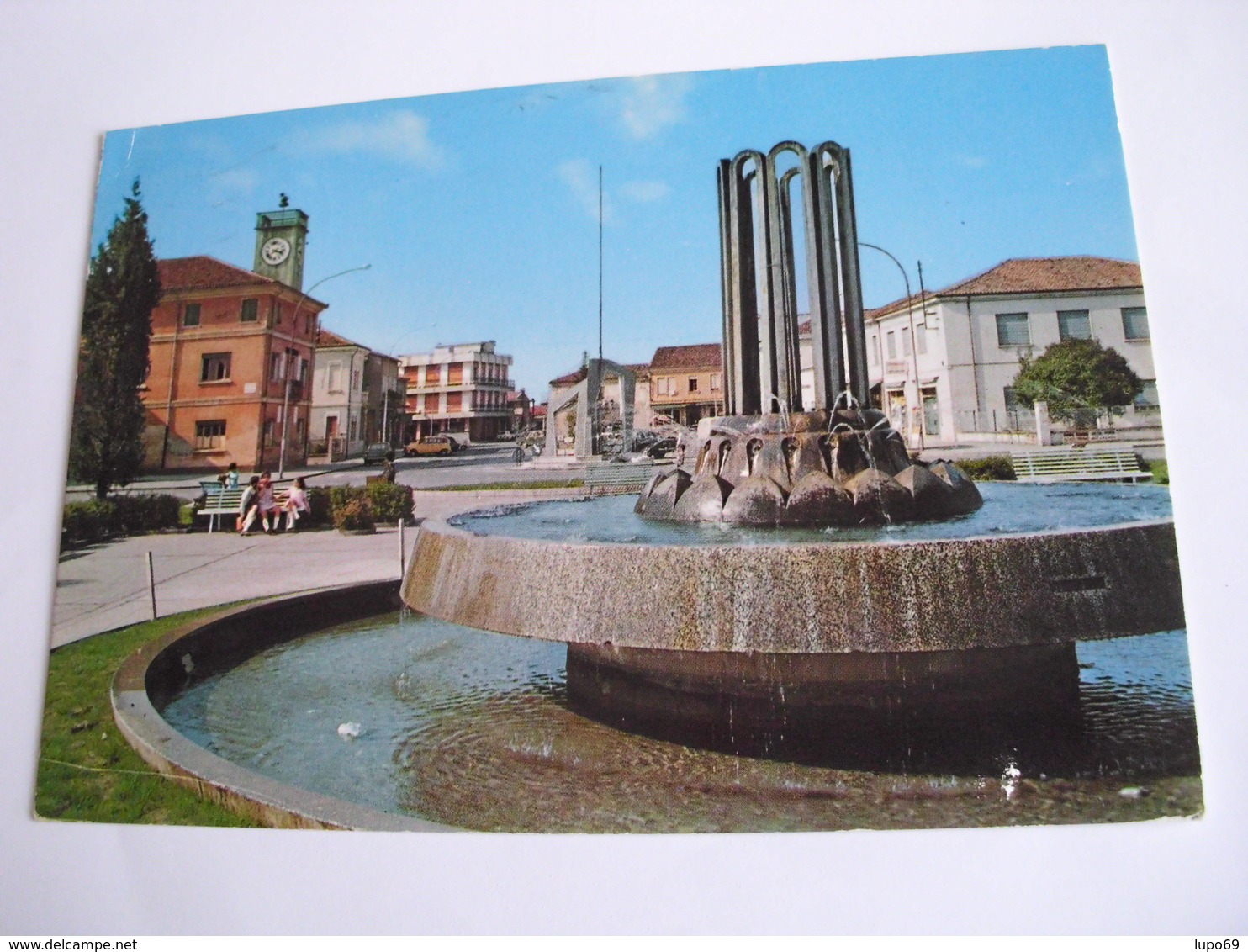 Rovigo - Taglio Di Po Fontana E Piazza IV Novembre - Rovigo