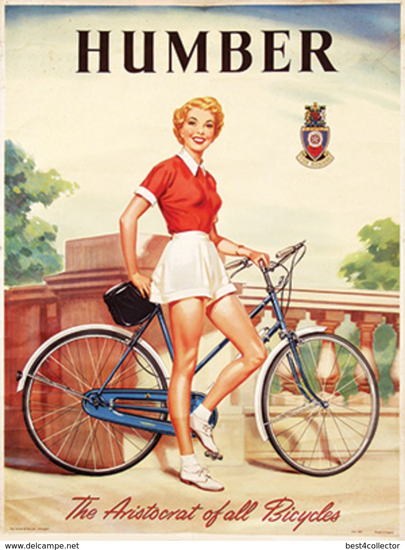 @@@ MAGNET - Humber The Aristocrat Of All Bicycles - Advertising