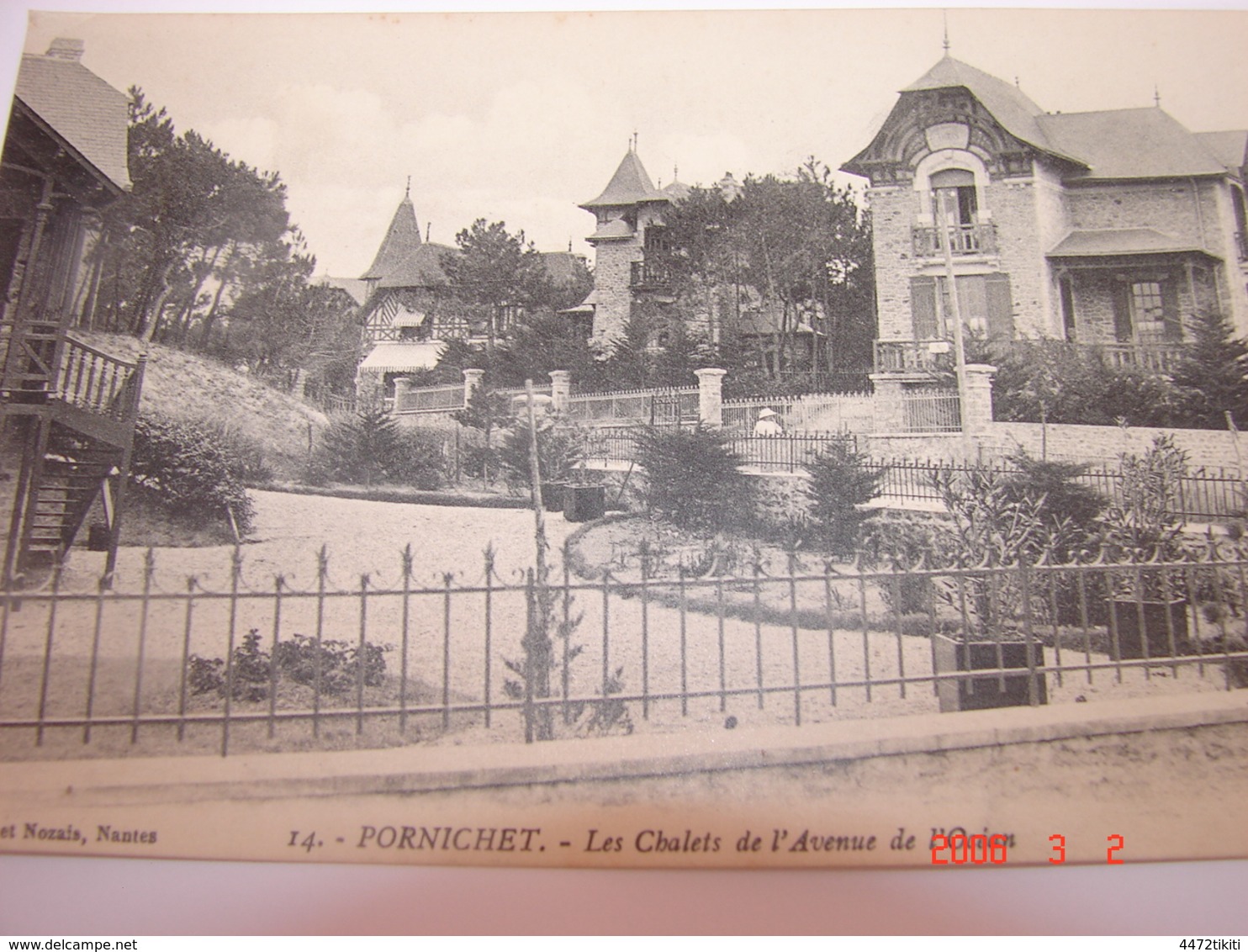 C.P.A. Pornichet (44) - Les Châlets De L'Avenue De L'Océan - 1915 - SUP (AV 95) - Pornichet