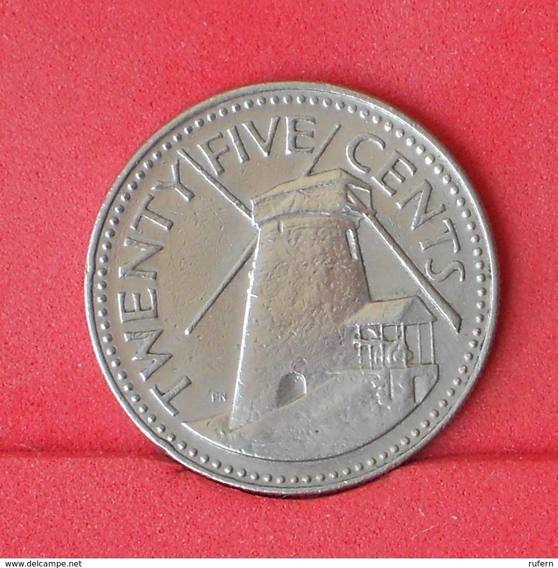 BARBADOS 25 CENTS 1980 -    KM# 13 - (Nº25068) - Barbades