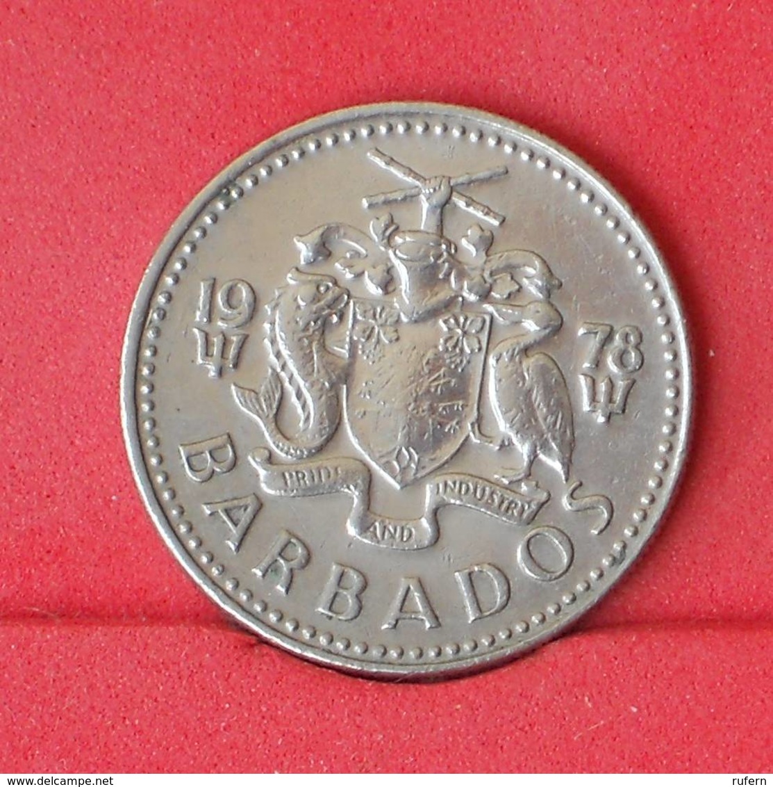 BARBADOS 25 CENTS 1978 -    KM# 13 - (Nº25069) - Barbades