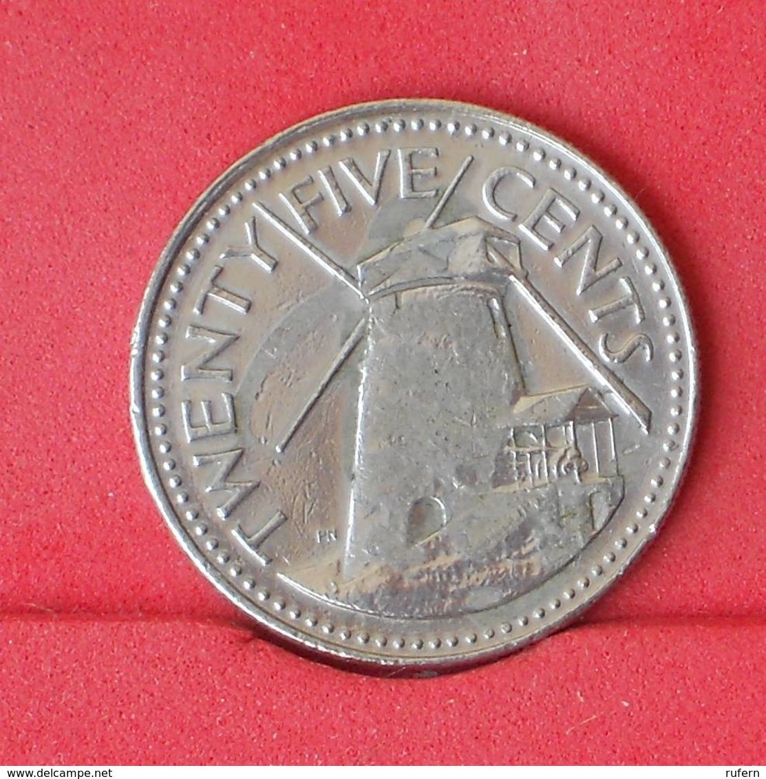 BARBADOS 25 CENTS 1978 -    KM# 13 - (Nº25069) - Barbados (Barbuda)