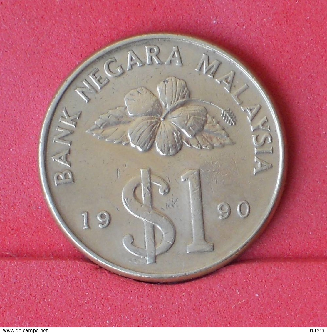 MALAYSIA 1 DINGGIT 1990 -    KM# 54 - (Nº25074) - Malaysia