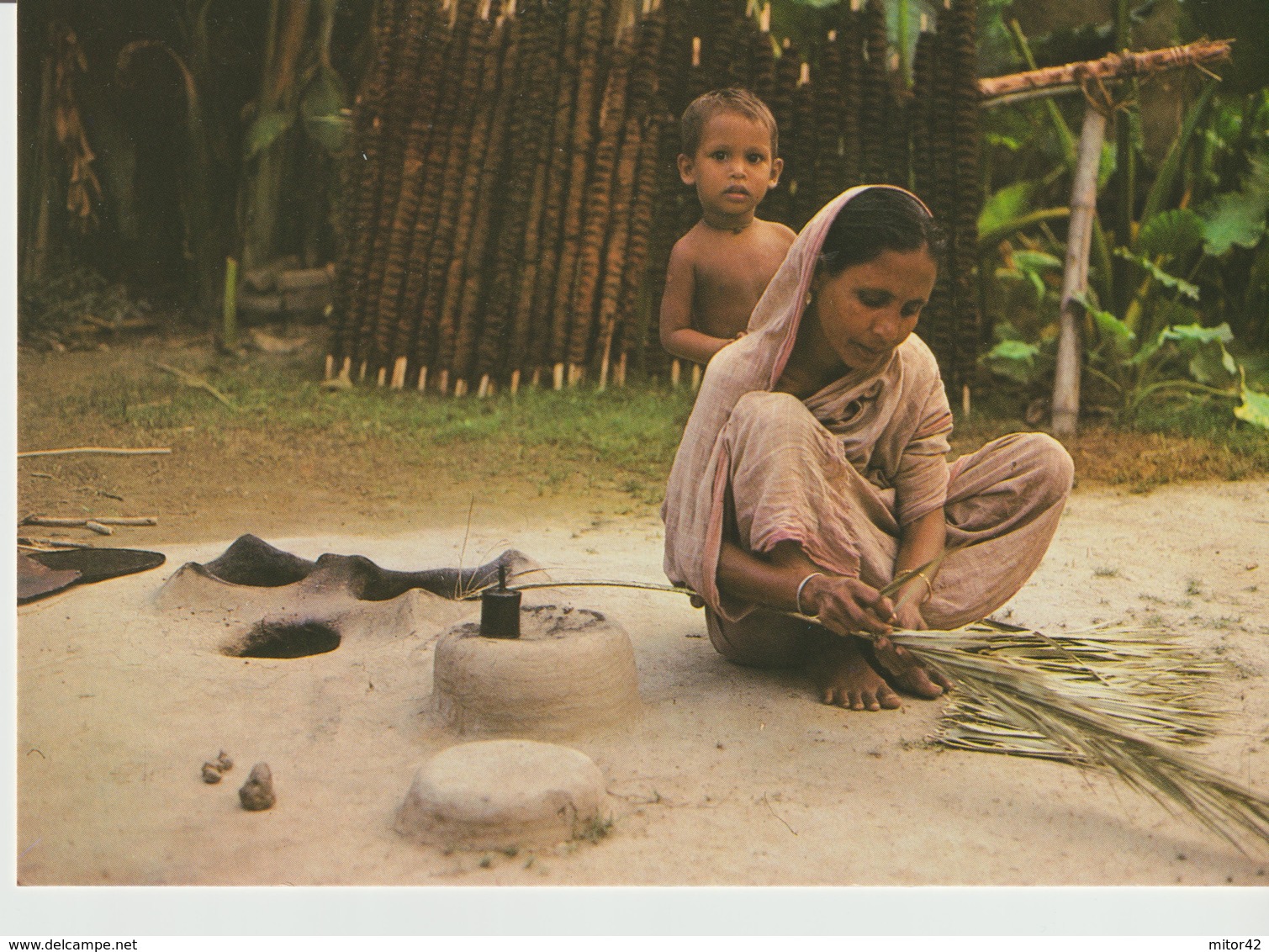 440-Folklore-Usi E Costumi-Bambini-Madri-Lavori Artigianali-Bangladesh - Asien