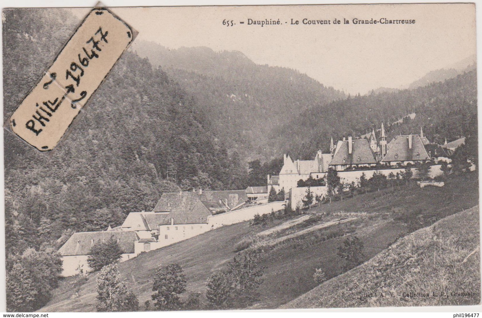 38 Couvent De La Grande-Chartreuse - Cpa / Vue. - Sonstige & Ohne Zuordnung