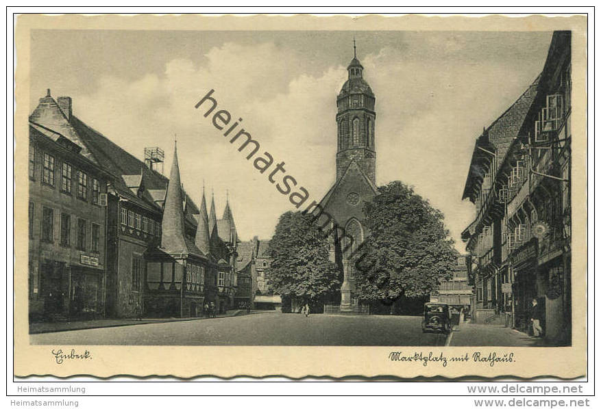 Einbeck - Marktplatz Mit Rathaus - Einbeck