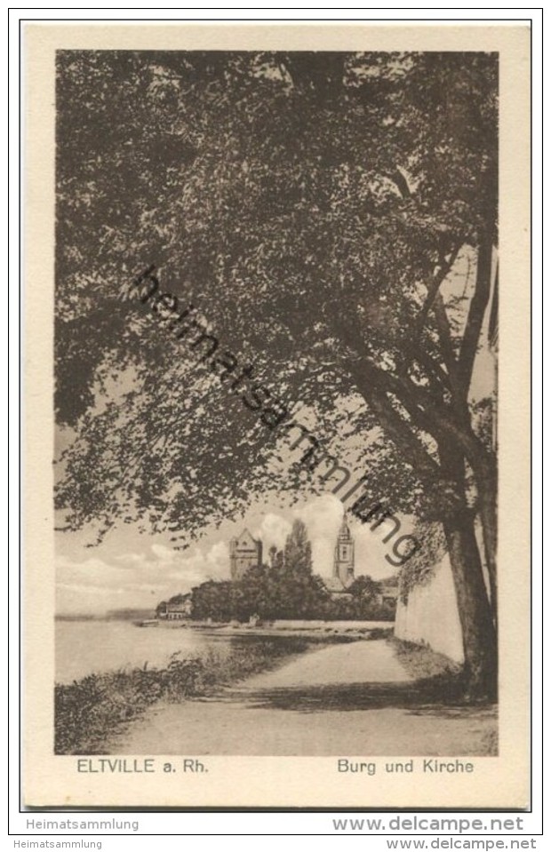 Eltville - Burg Und Kirche - Verlag Ph. Schott Eltville - Eltville