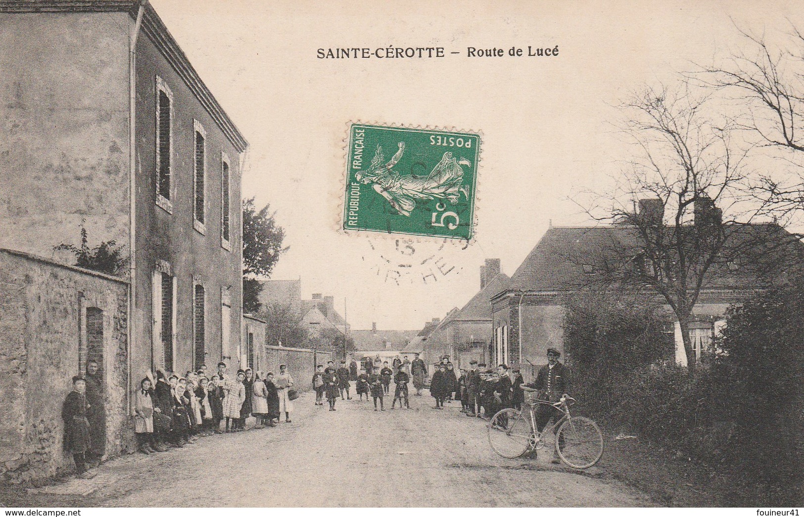 Sainte-Cérotte - Route De Lucé - Autres & Non Classés