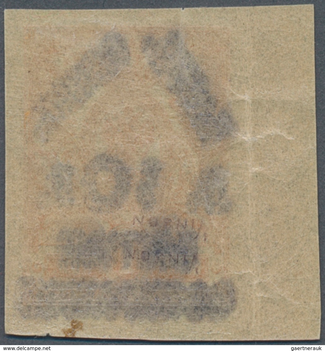 Batum: 1920, 50 R./1 K. Imperforated, A Left Margin Copy, Mint Never Hinged MNH, Signed Nosny, Cert. - Batum (1919-1920)