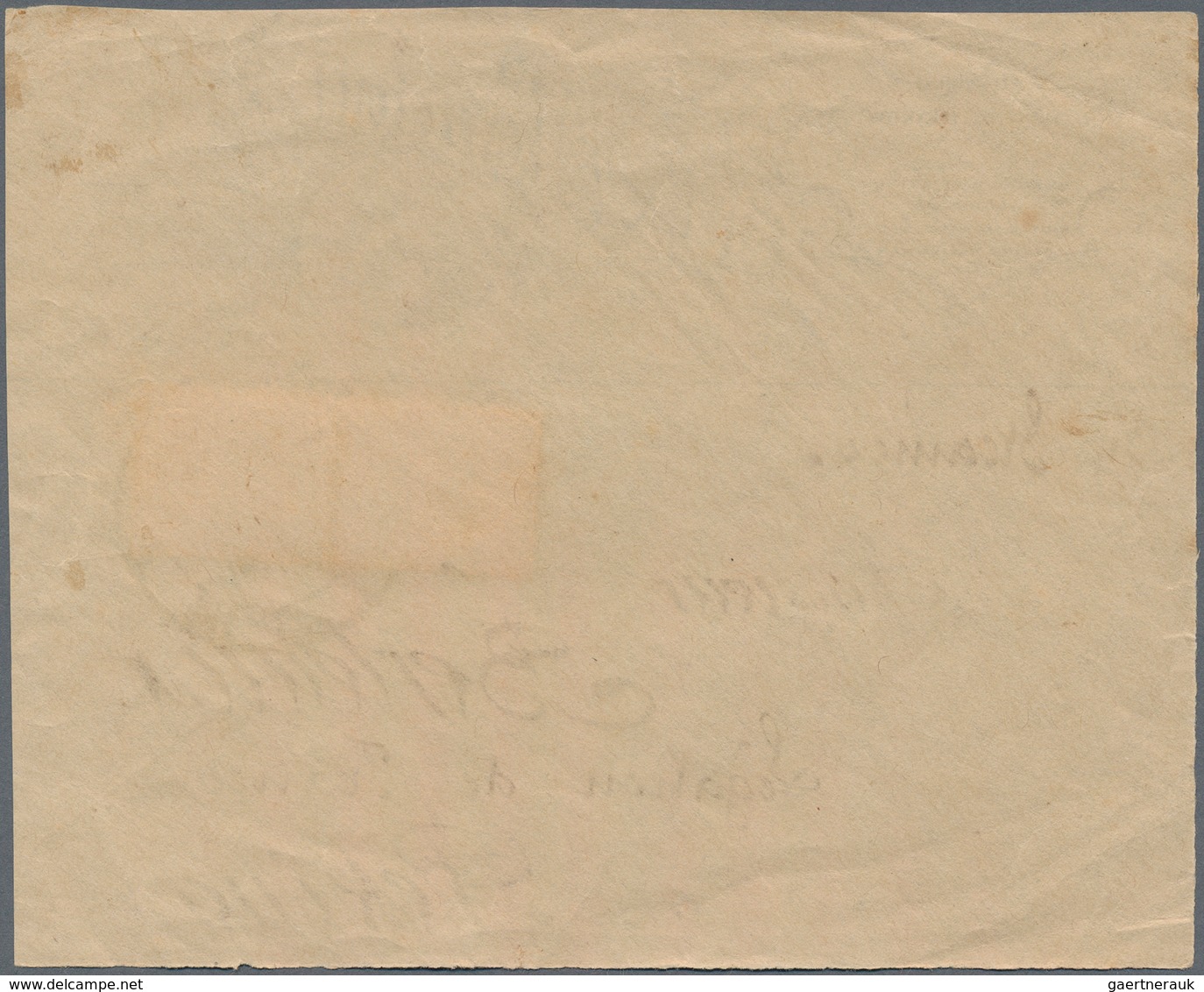 China: 1898, Coiling Dragon 2 C. Vertical Pair Tied Large Dollar "SHANGHAI 17 JAN 99" To Front Cover - 1912-1949 Republik