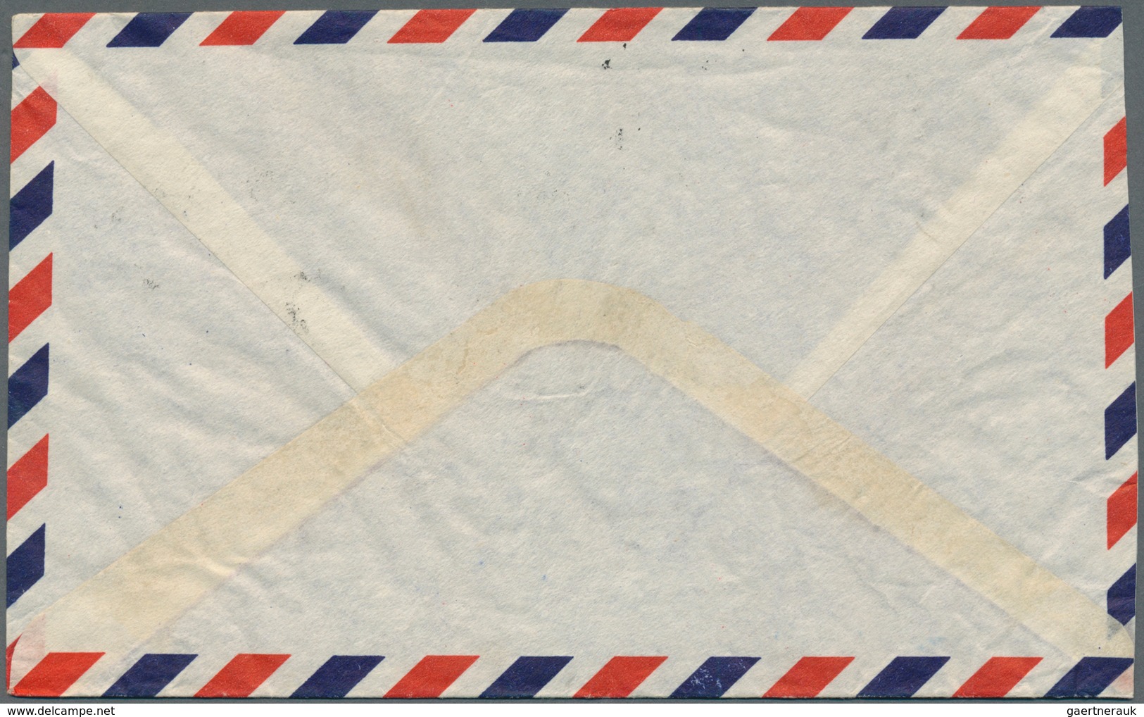 China - Volksrepublik: 1971, Paris Commune 4 F. Horiz. Pair Tied "Tientsin 1971.7.24" To Cover To Ho - Autres & Non Classés