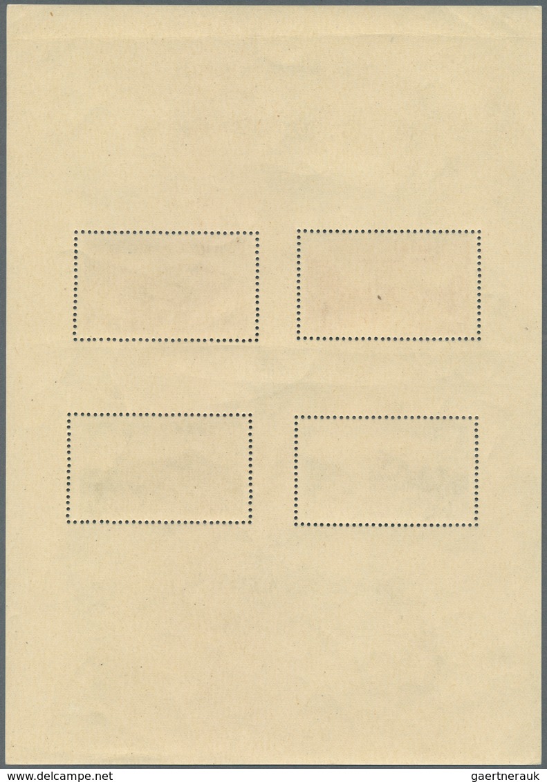 Japan: 1940, Kirishima NP S/s, Mint Never Hinged MNH With Folder And Interleaving Paper (Michel Cat. - Oblitérés