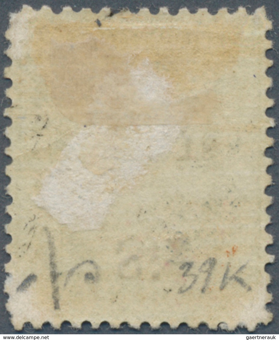 Labuan: 1892 6c. On 16c. Grey, Variety "SURCHARGE INVERTED", Mounted Mint With Part Orig. Gum, Fresh - Other & Unclassified