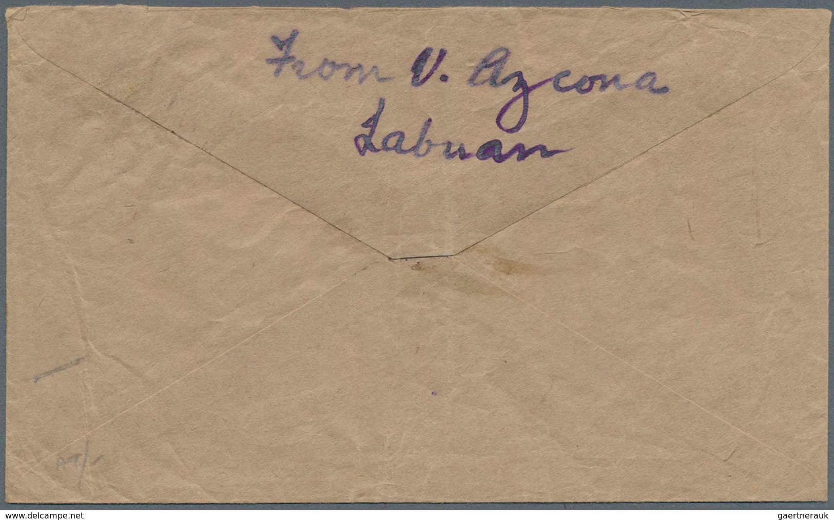 Labuan: 1945/1946, Two 'Salvation Army/ACF/YMCA' Envelopes Used From Labuan, With 1945 Cover To Kuch - Sonstige & Ohne Zuordnung