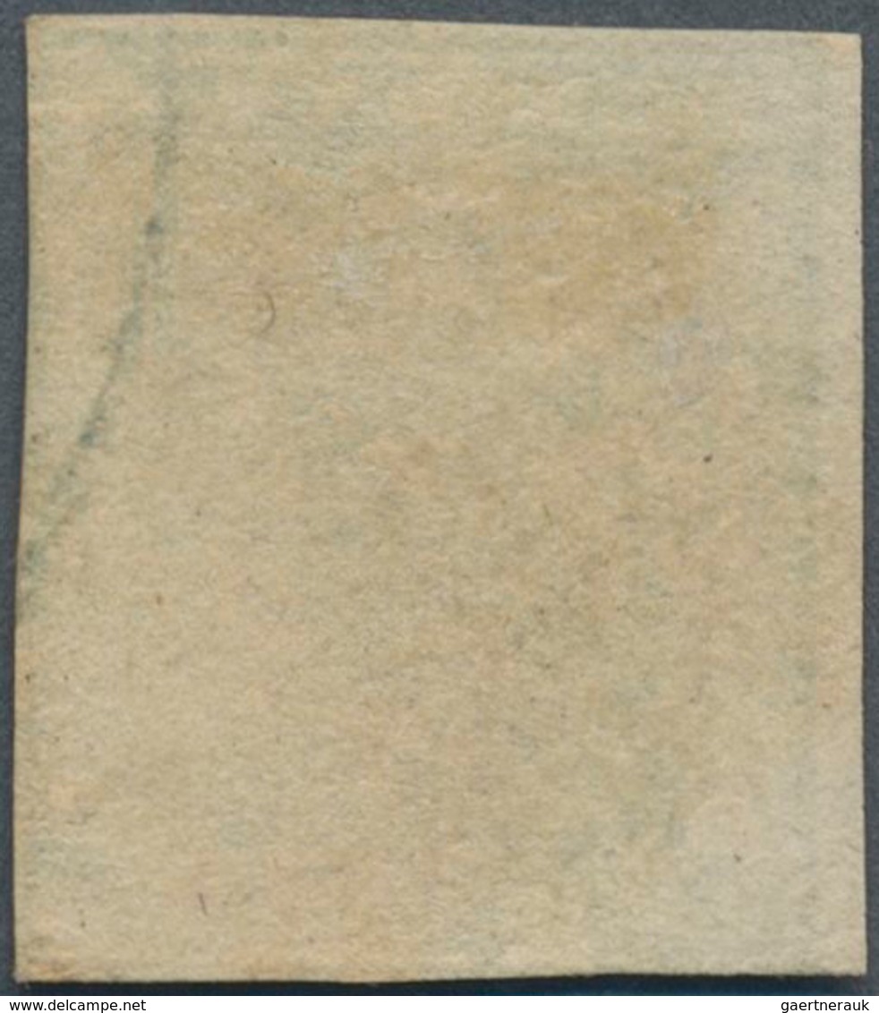 Malaiische Staaten - Straits Settlements: 1854 India 2a. Green Used In Singapore And Cancelled By Oc - Straits Settlements