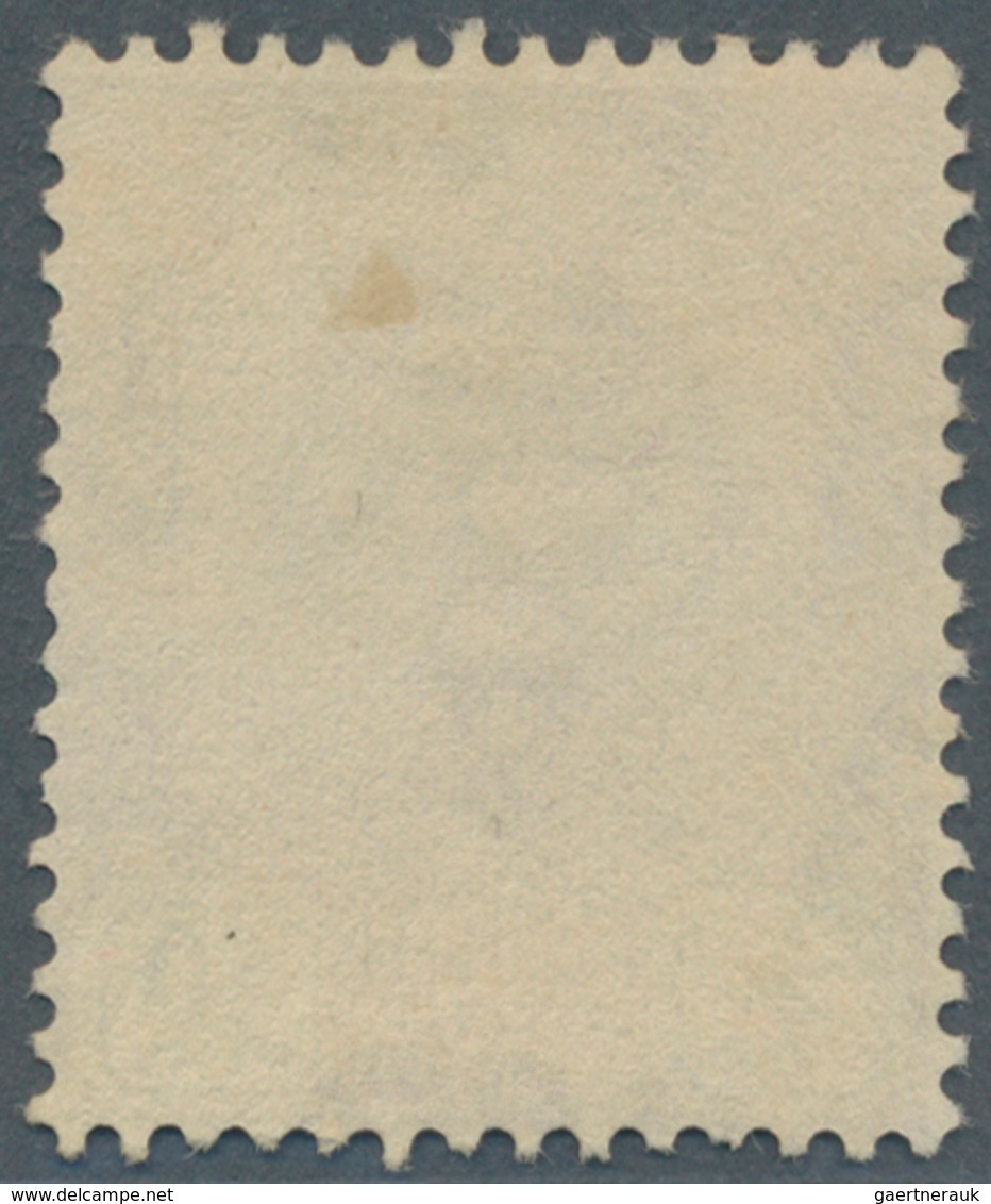 Malaiische Staaten - Johor: 1922, Sultan Sir Ibrahim 10c. Purple/blue With INVERTED Wmk. Mult. Scrip - Johore