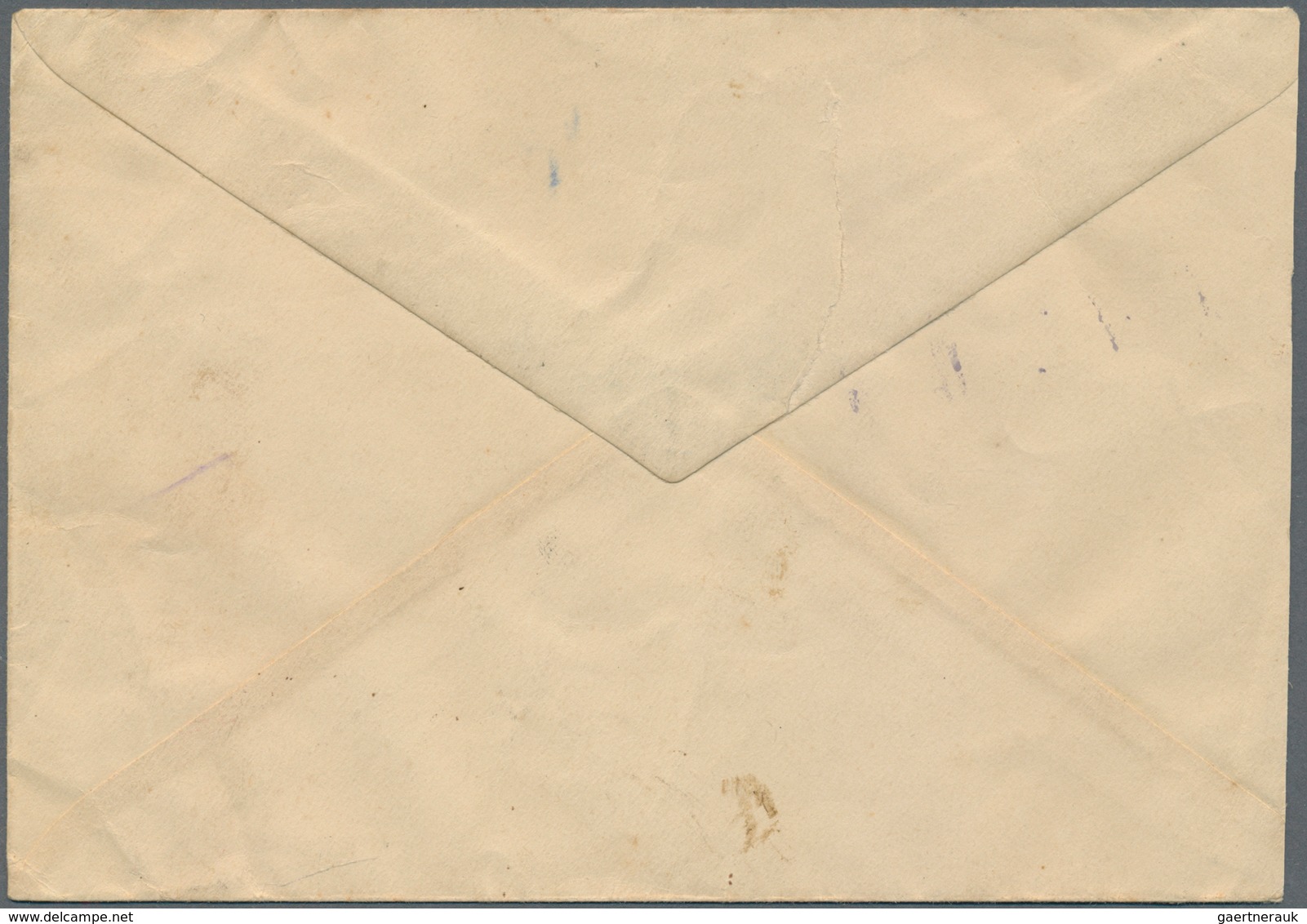 Malaiische Staaten - Kedah: BRITISH MILITARY ADMINISTRATION: 1945 (9.10.), Stampless Cover Of The Fr - Kedah