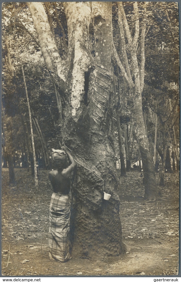 Malaiische Staaten - Negri Sembilan: 1909/1917, PORT DICKSON: Three Covers And One Picture Postcard - Negri Sembilan