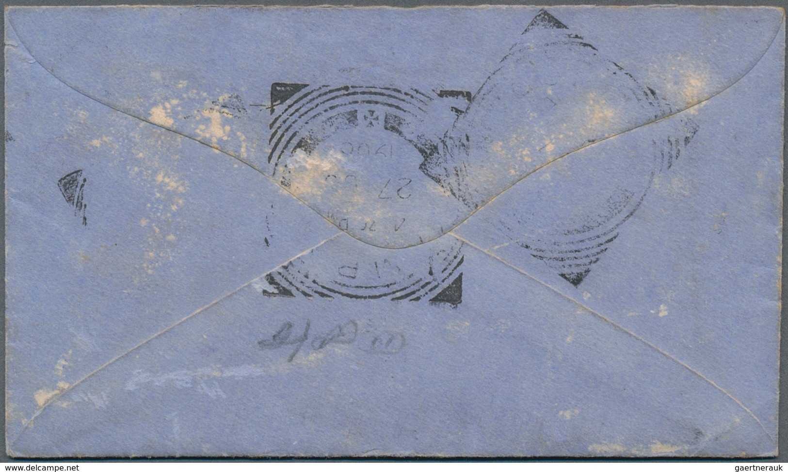 Malaiische Staaten - Perak: 1906 (27.10.), Stampless 'On Government Service' Cover Of The 'Senior Di - Perak