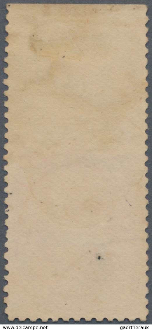 Malaiische Staaten - Sarawak: 1895, Sir Charles Brooke 2c. Brown-red From Upper Margin IMPERFORATE B - Sonstige & Ohne Zuordnung