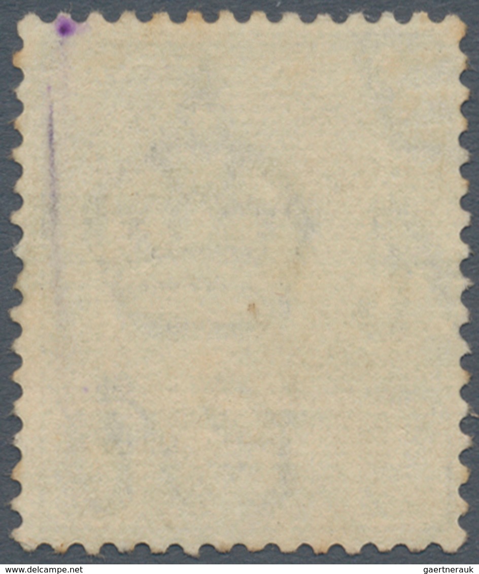 Malaiische Staaten - Trengganu: Japanese Occupation, 1942, 1 C. Black With Small Seal In Brown, Used - Trengganu