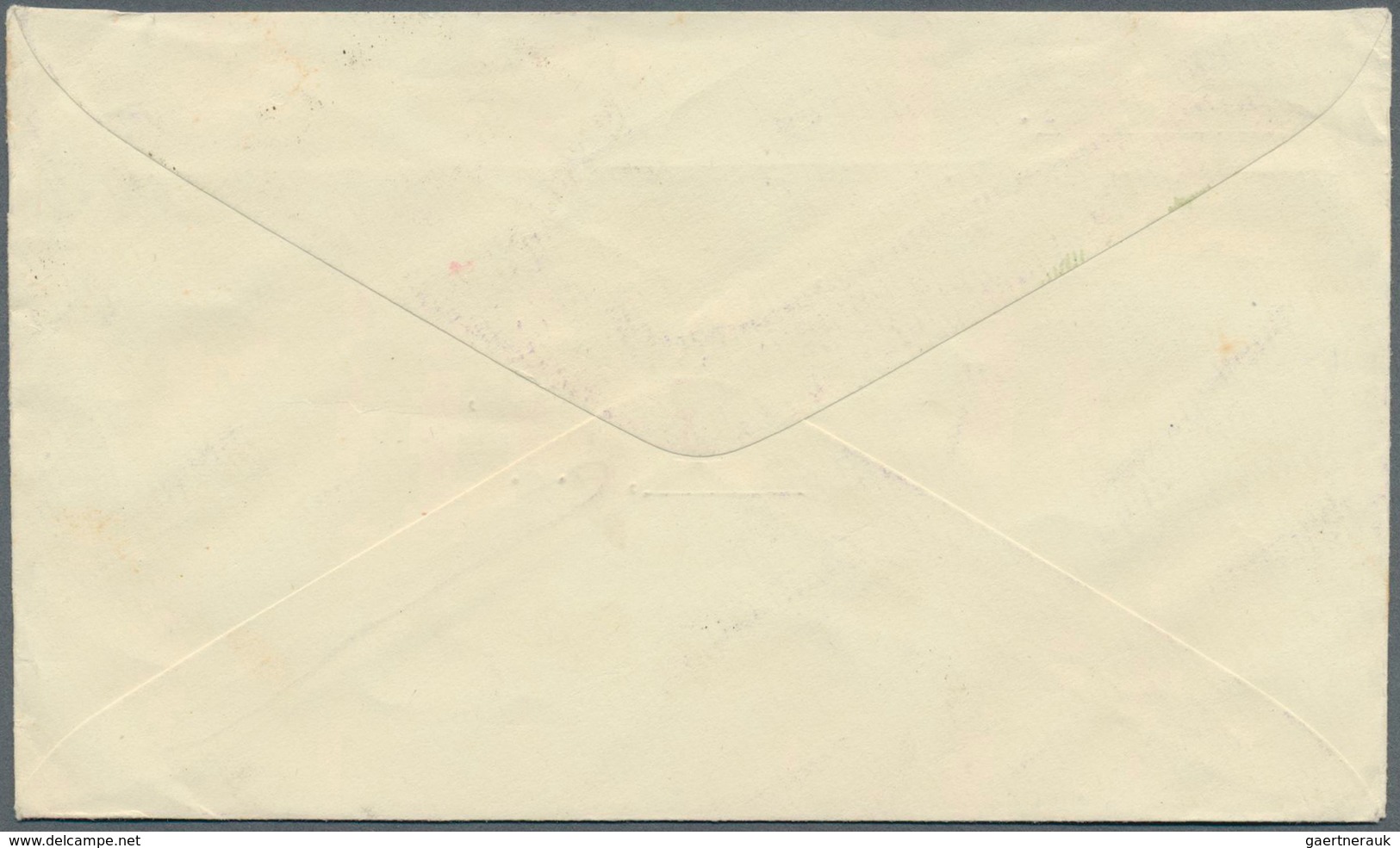 Nordborneo: 1937, "Jesselton 28. Sep." Correct Air Mail Postage Of 25 Cents Per 1/2 Oz. (1.May 1936 - Nordborneo (...-1963)