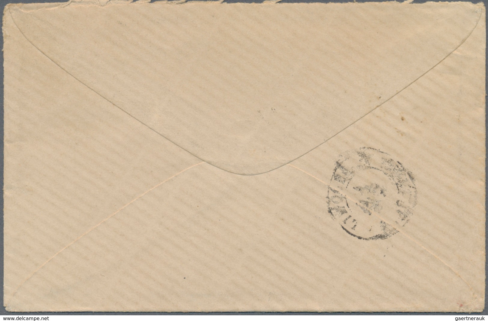 Philippinen: 1879. Envelope Addressed To The French Scientific Mission In Manila, Philippines Bearin - Philippines