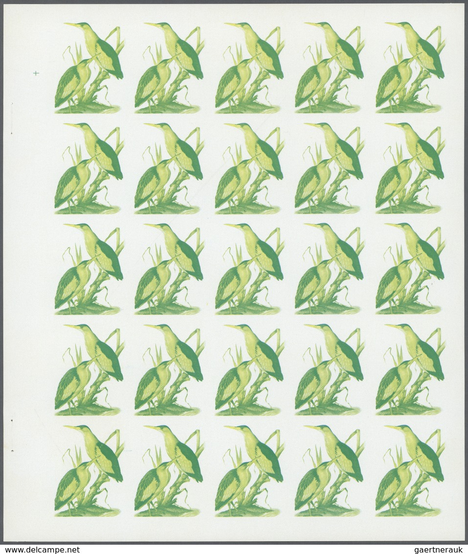 Schardscha / Sharjah: 1972. Sharjah. Progressive Proof (5 Phases) In Complete Sheets Of 25 For The 7 - Sharjah