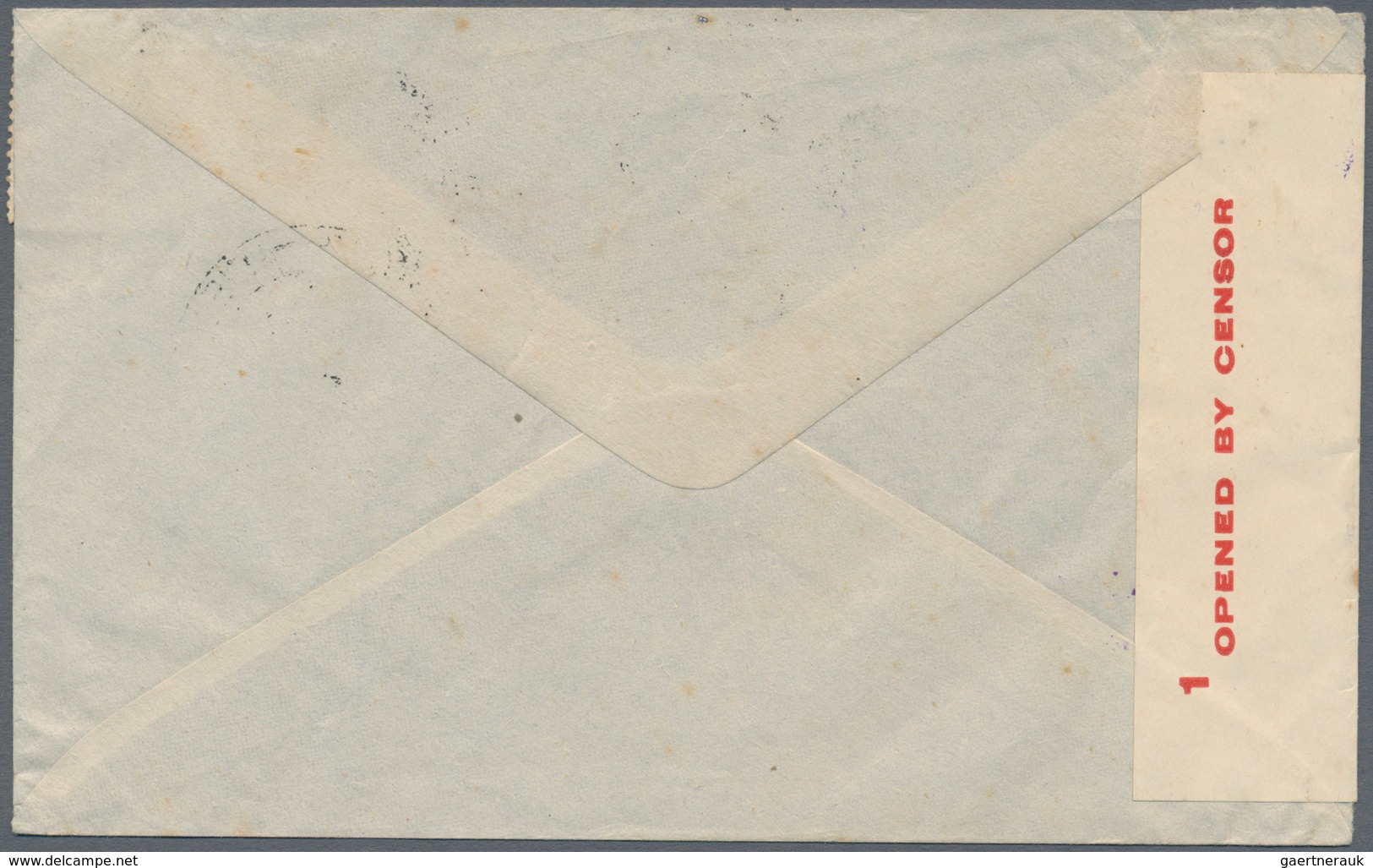 Singapur: 1940, Two Airmail Letters Snet Via Britsh Filed Post Office - S.P. 501, Which Was Located - Singapour (...-1959)