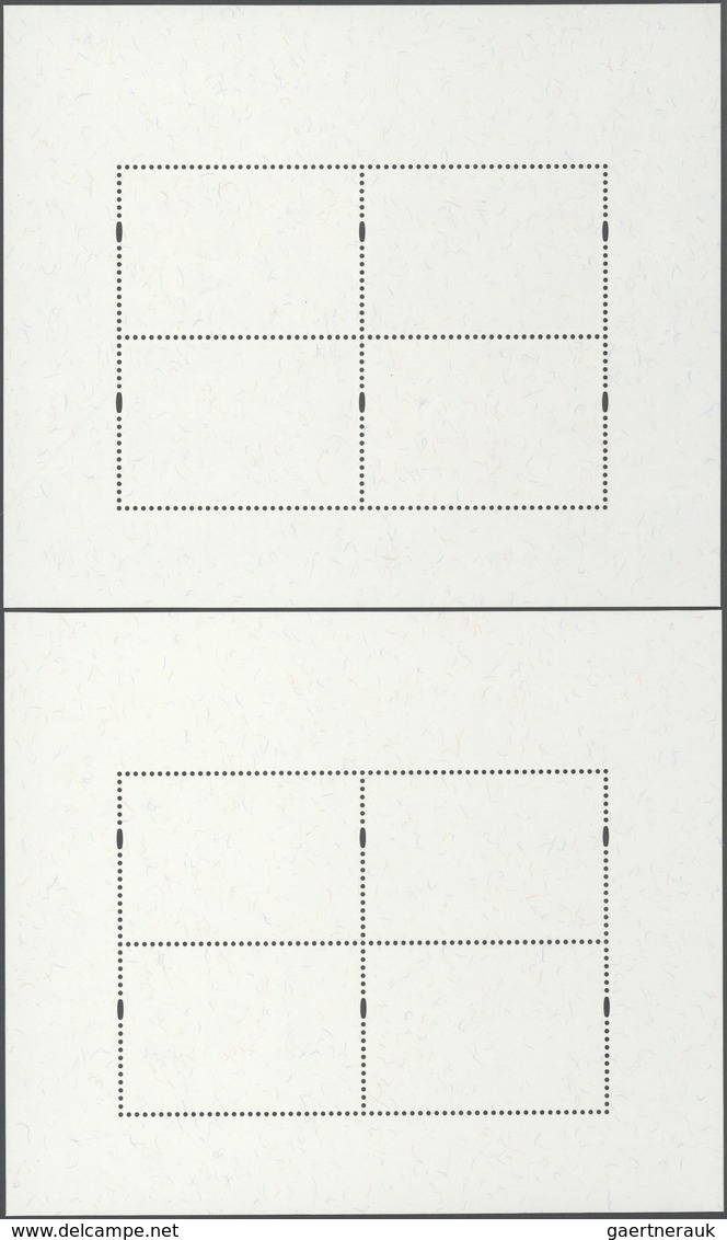 Thailand: 1997. Progressive Proof (11 Phases Inclusive Original) For The Souvenir Sheet Of The ASALH - Thaïlande