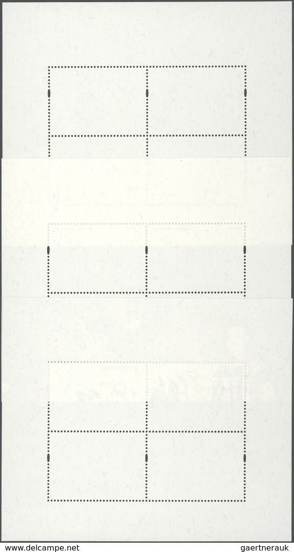 Thailand: 1997. Progressive proof (11 phases inclusive original) for the souvenir sheet of the ASALH