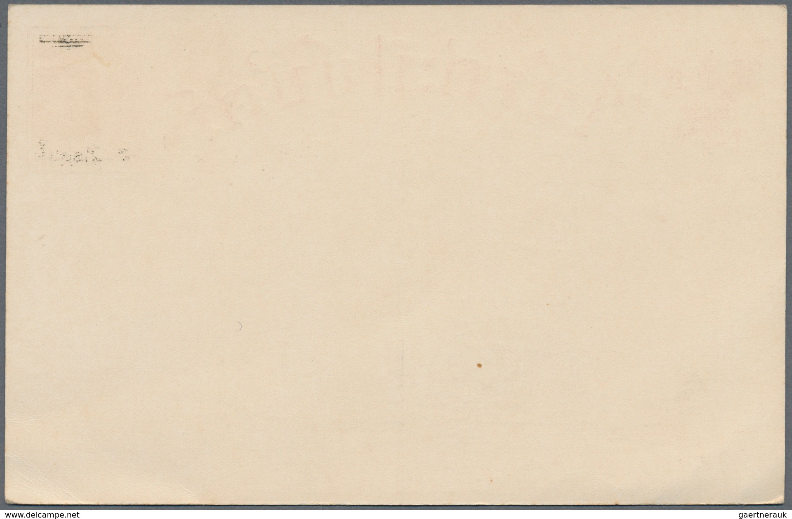 Thailand - Ganzsachen: 1913/1943 Postal Stationery Card 5s. Brown Overprinted (locally) "3 Satang" ( - Thaïlande