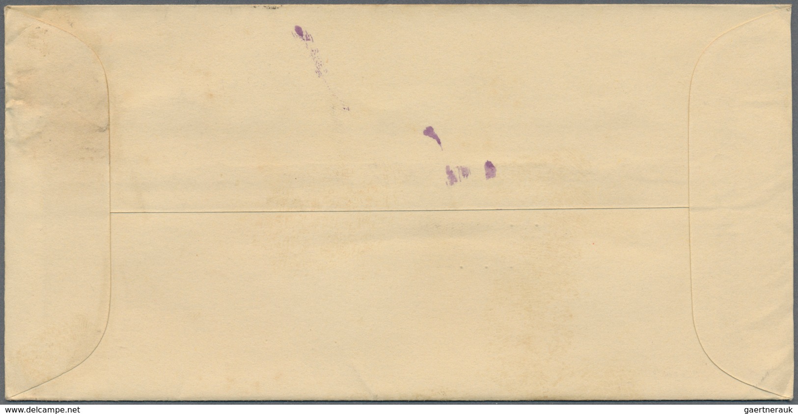 Thailand - Ganzsachen: 1935: Postal Stationery Envelope 15s. Blue, Issued In 1928, Overprinted And F - Thaïlande