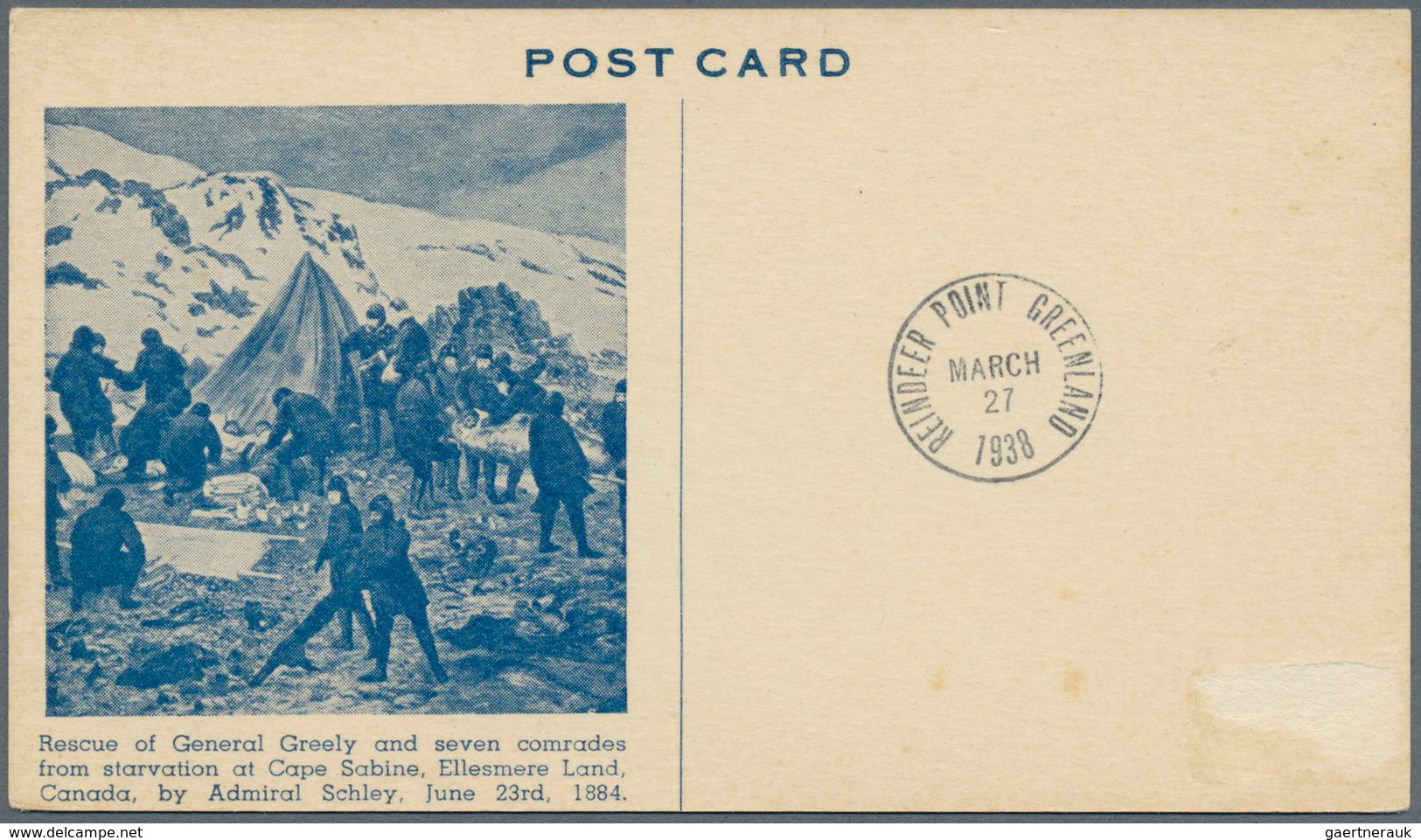 Thematik: Arktis / Arctic: 1938, USA. Lot Of 2 Picture Postcards "MacGregor Artic Expedition 1937-19 - Autres & Non Classés