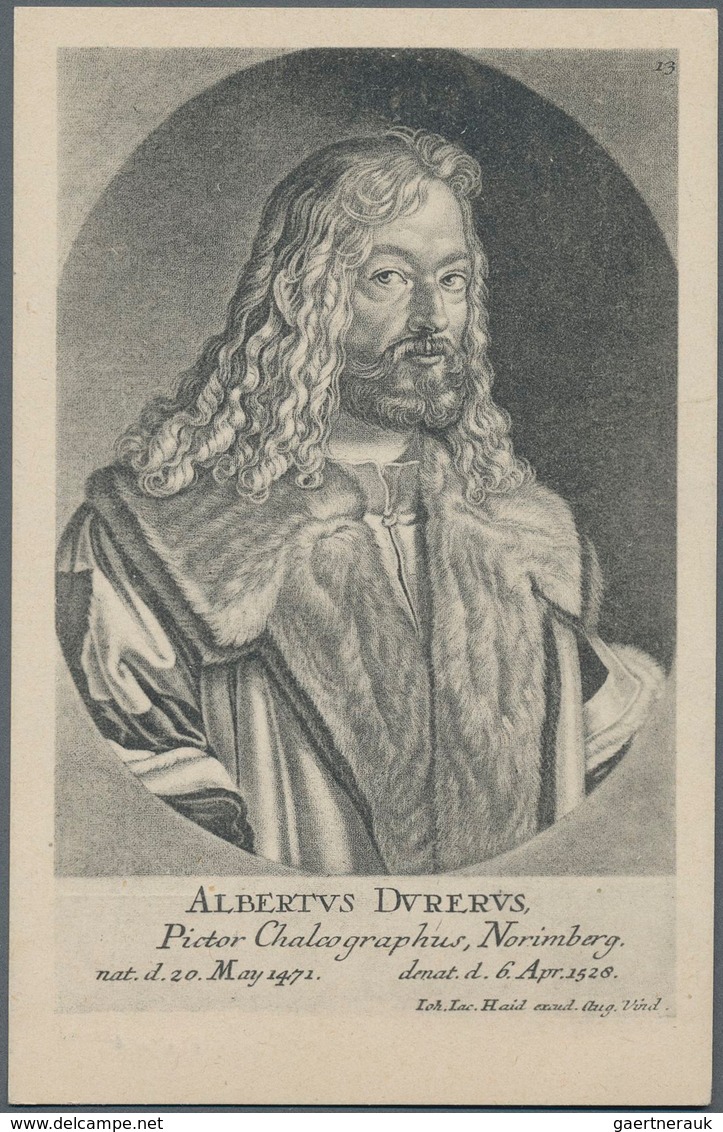 Thematik: Druck-Dürer / Printing-Dürer: 1928, Privatganzsachenkarte Mit Wertstempel 8 Pfg. Beethoven - Autres & Non Classés