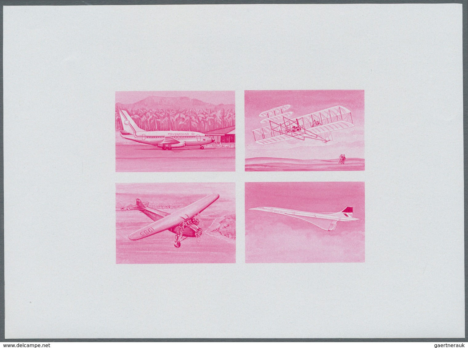 Thematik: Flugzeuge, Luftfahrt / airoplanes, aviation: 1978, SAMOA: progress in aviation miniature s