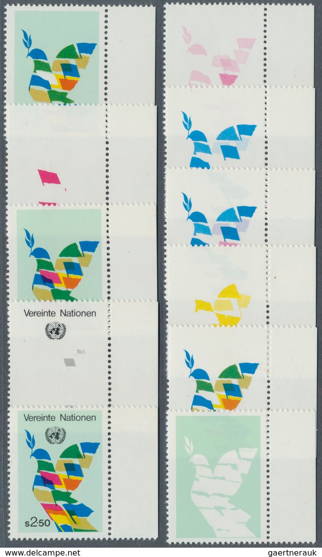 Thematik: Frieden / Peace: 1980, UN VIENNA: Definitive Issue 2.50s. 'flags Building Dove Of Peace' I - Ohne Zuordnung