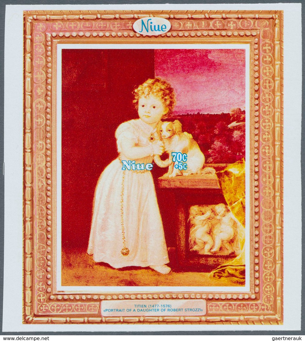 Thematik: Kinder / Children: 1979, NIUE: International Year Of Child Complete Set Of Four Miniature - Autres & Non Classés